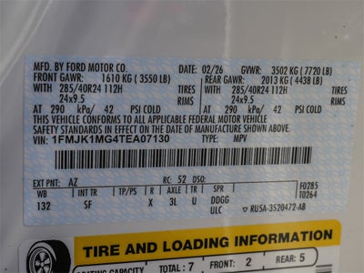 2026 Ford Expedition Max Platinum