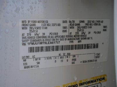 2020 Ford Expedition Platinum