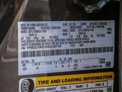 2027 Ford Expedition Tremor