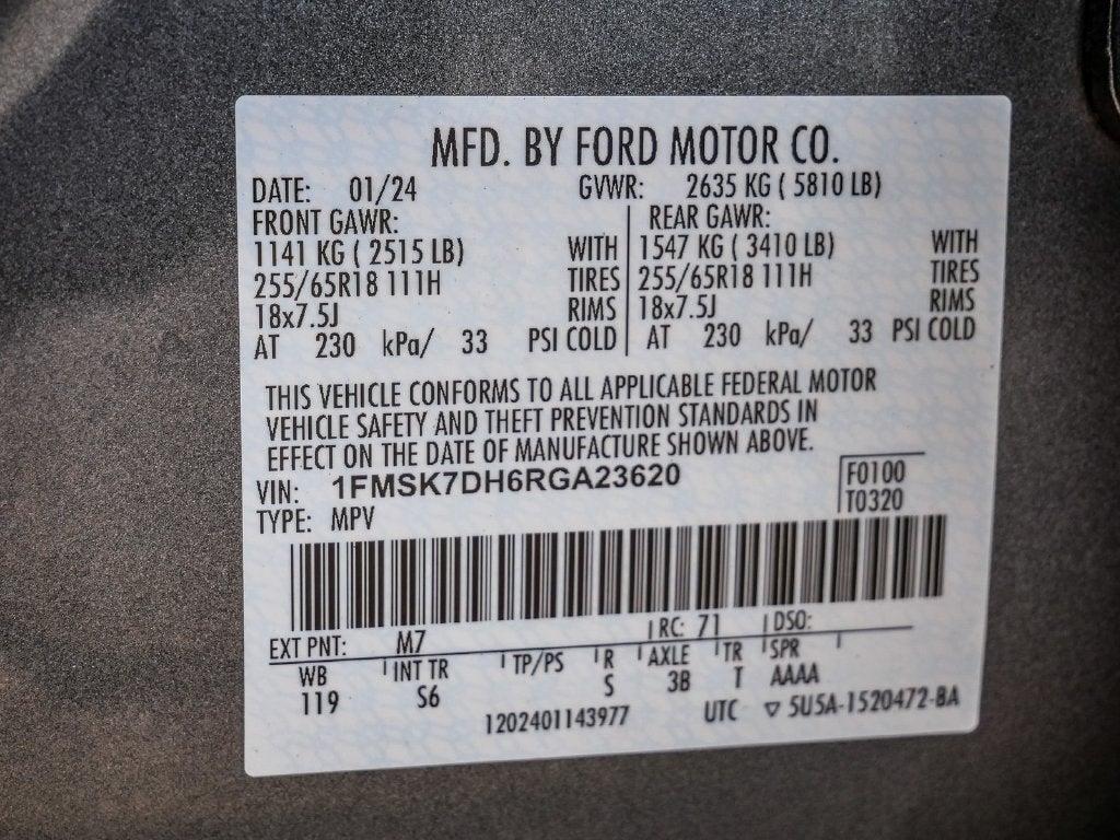 2024 Ford Explorer XLT