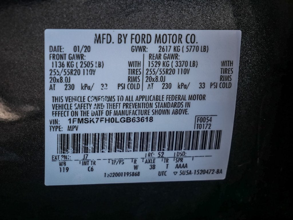 2020 Ford Explorer Limited