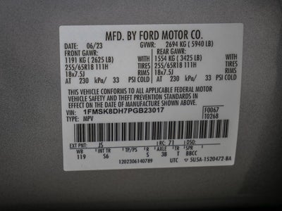2023 Ford Explorer XLT