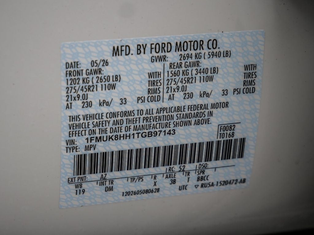 2026 Ford Explorer Platinum