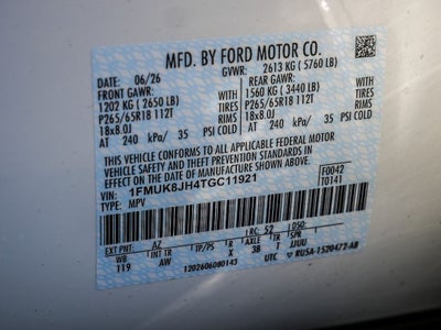 2026 Ford Explorer Tremor