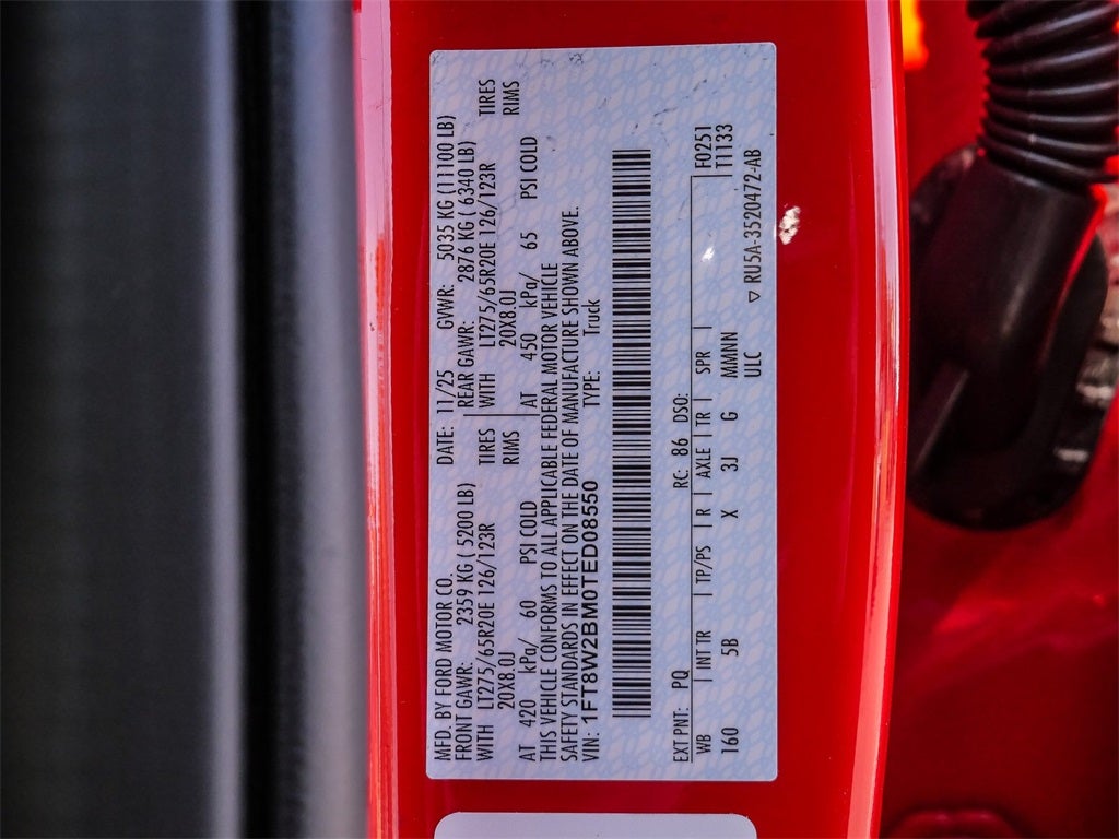 2026 Ford F-250SD Lariat BLACK WIDOW