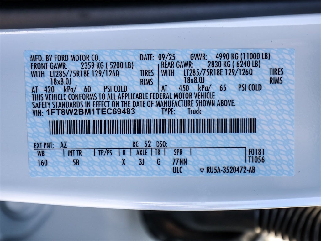 2026 Ford F-250SD Lariat