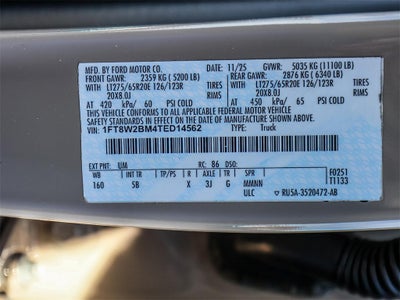 2026 Ford F-250SD Lariat Black Widow