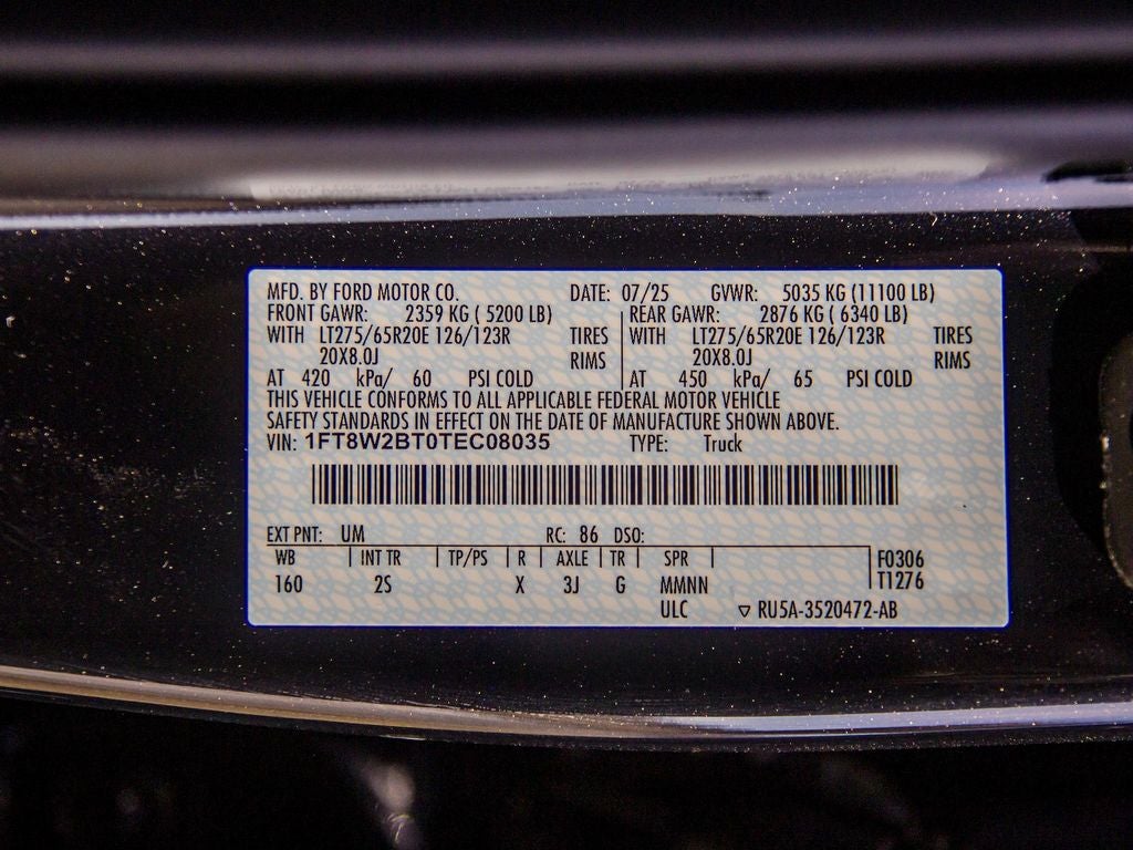 2026 Ford F-250SD XLT BLACK WIDOW