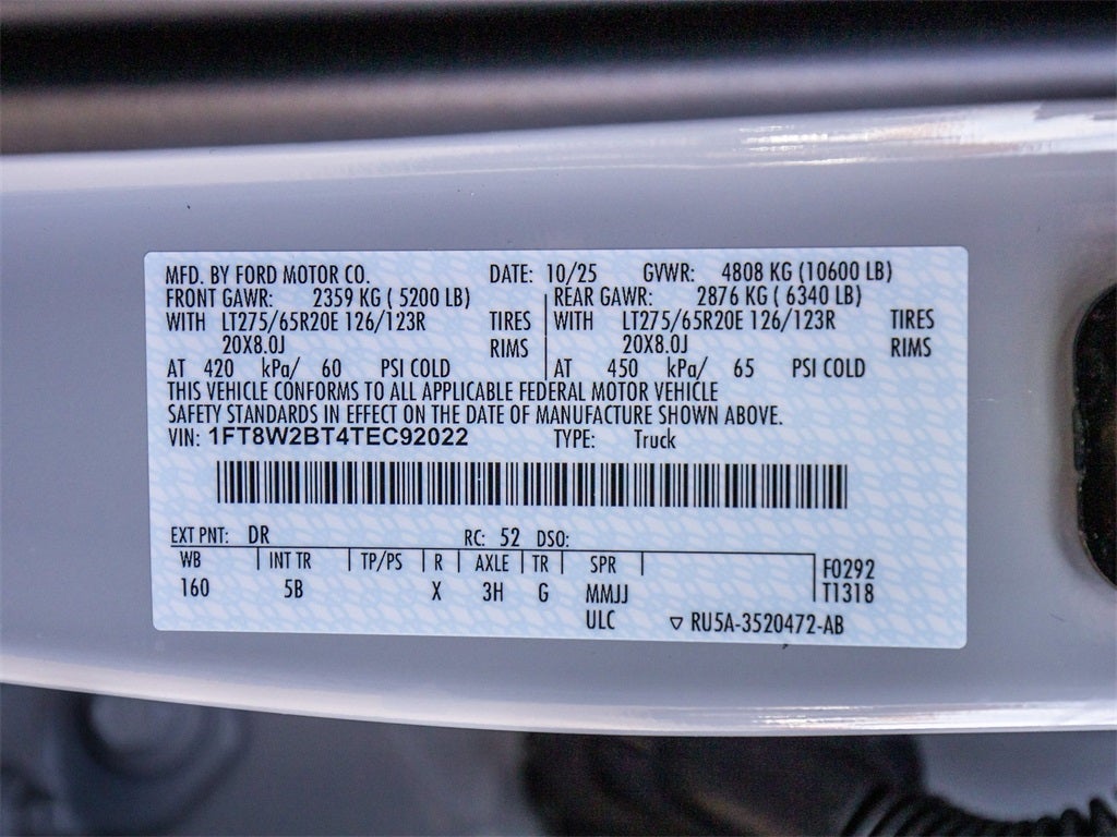 2026 Ford F-250SD Lariat