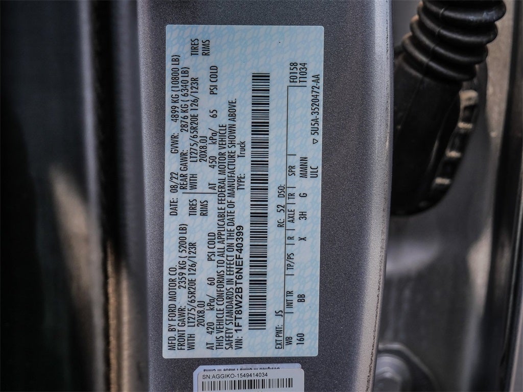 2022 Ford F-250SD Platinum FX4