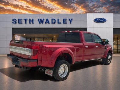 2022 Ford F-450SD Platinum DRW