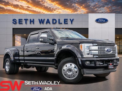 2019 Ford F-450SD Platinum FX4 DRW