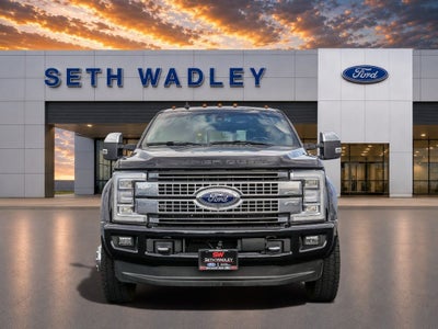 2019 Ford F-450SD Platinum FX4 DRW