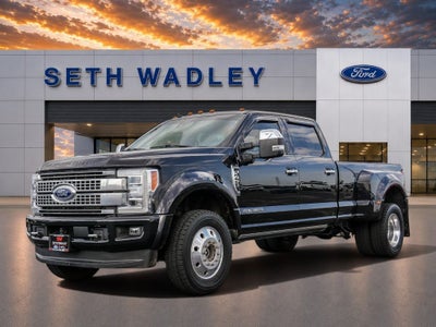 2019 Ford F-450SD Platinum FX4 DRW