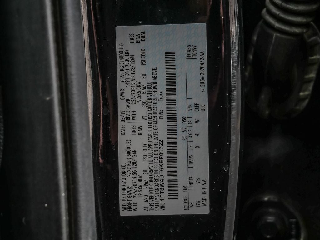 2019 Ford F-450SD Platinum FX4 DRW