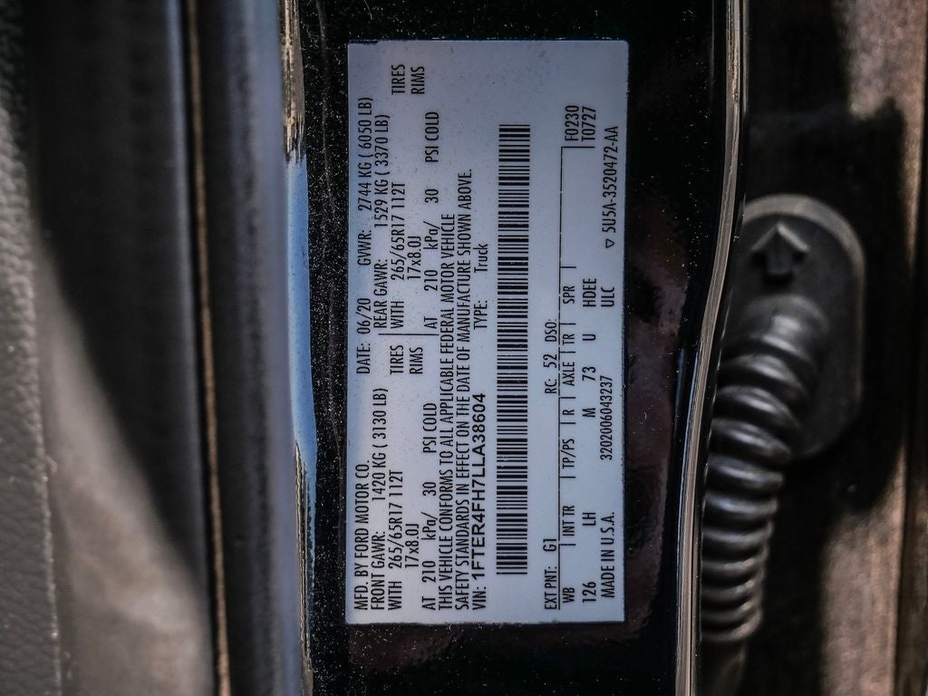 2020 Ford Ranger XLT FX4