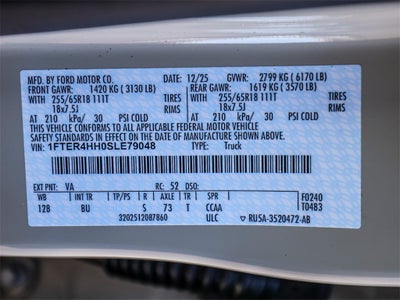 2025 Ford Ranger XLT