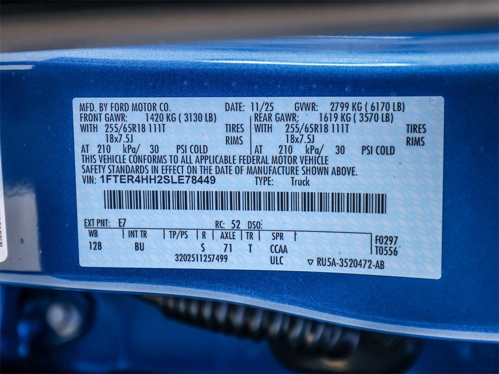 2025 Ford Ranger XLT