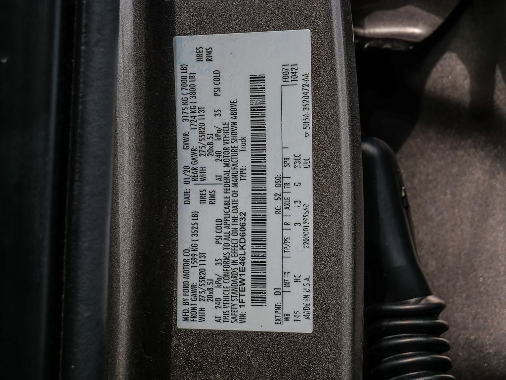 2020 Ford F-150 Lariat FX4