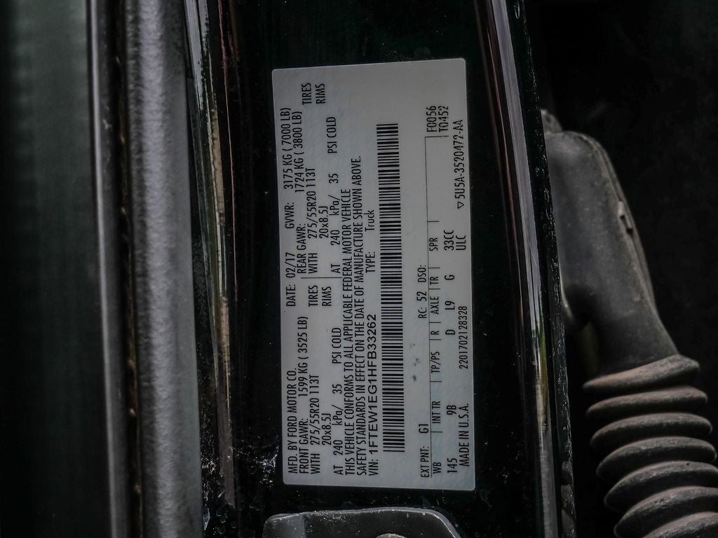 2017 Ford F-150 Platinum FX4
