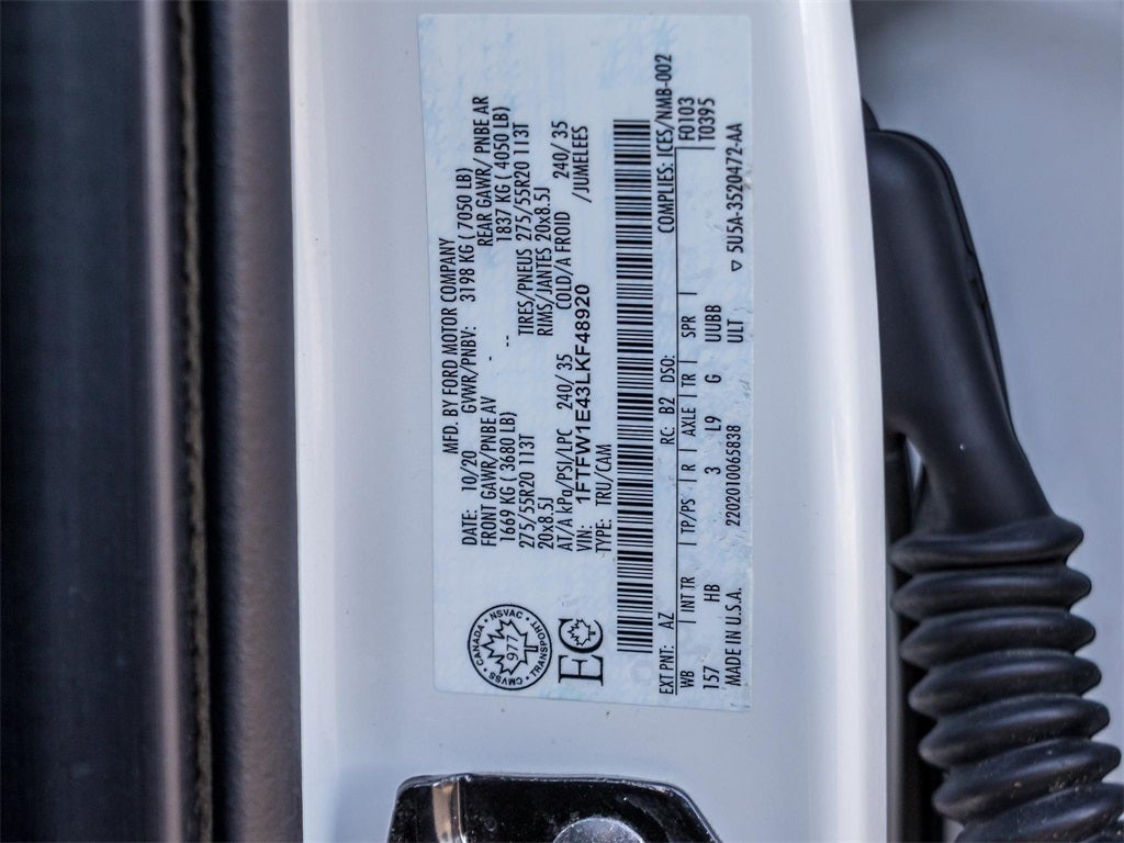 2020 Ford F-150 Lariat FX4