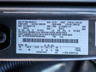 2023 Ford F-150 Lariat Shelby