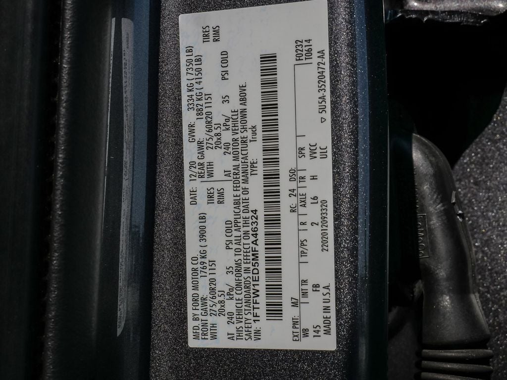 2021 Ford F-150 XLT FX4