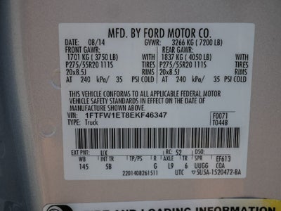 2014 Ford F-150 FX4