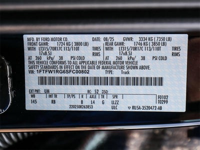 2025 Ford F-150 Raptor