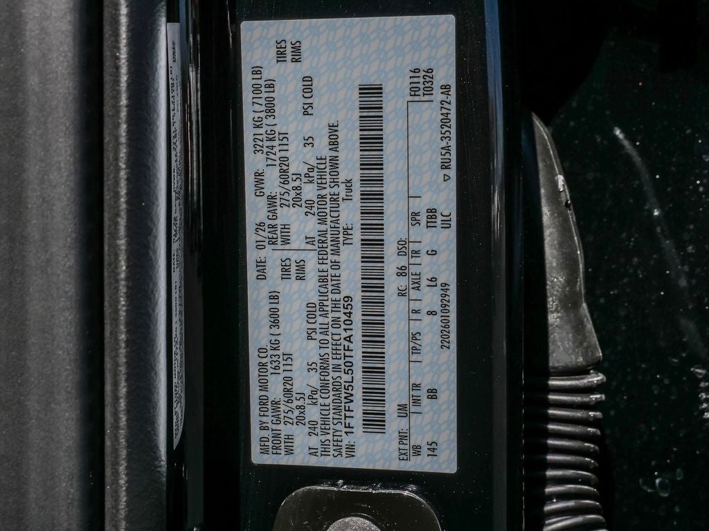 2026 Ford F-150 Black Widow