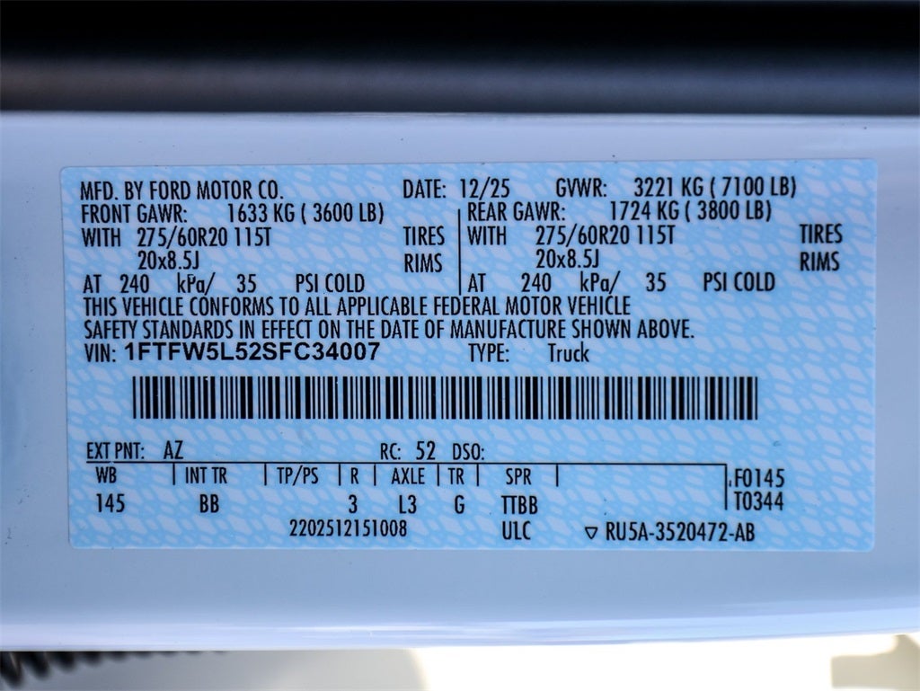 2025 Ford F-150 Lariat