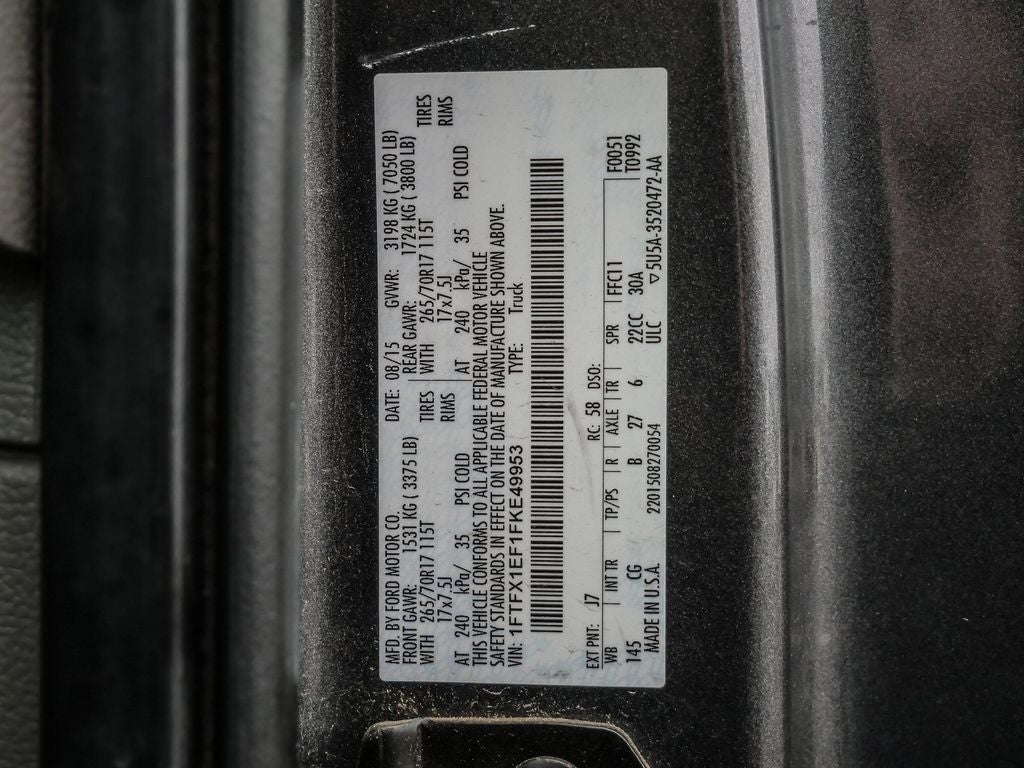2015 Ford F-150 XL Sport