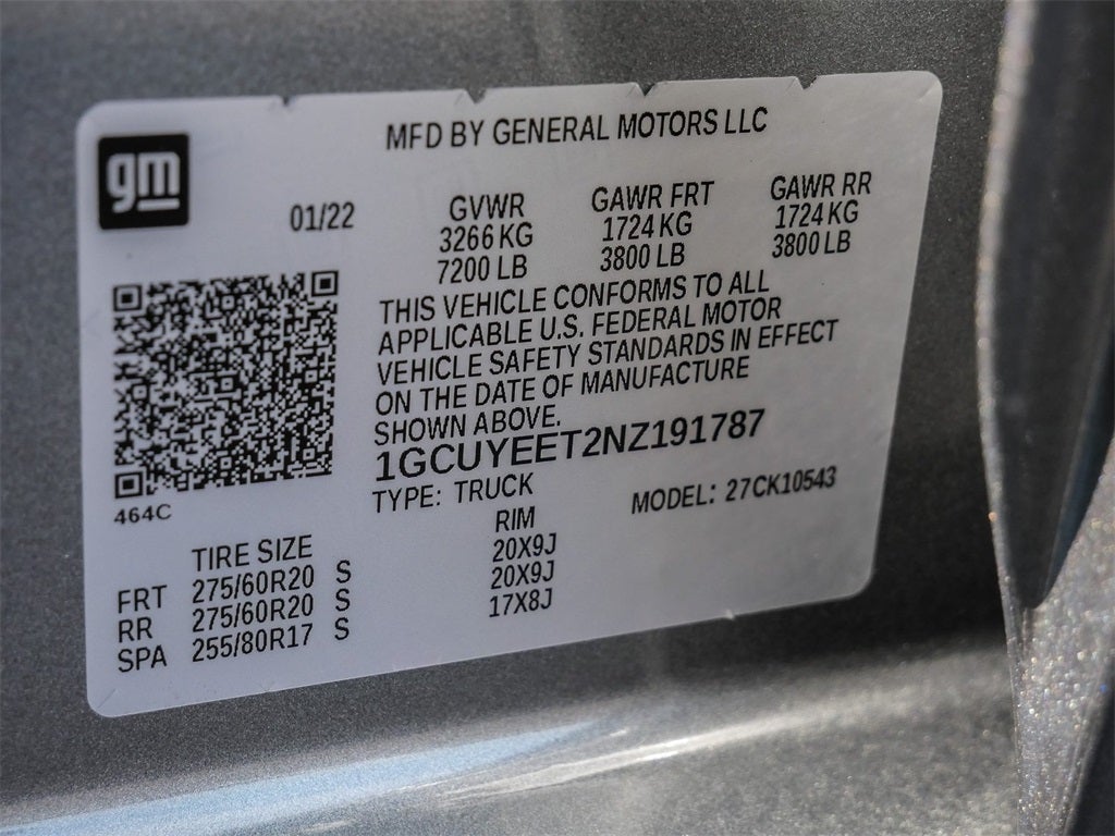 2022 Chevrolet Silverado 1500 LTD RST Z71