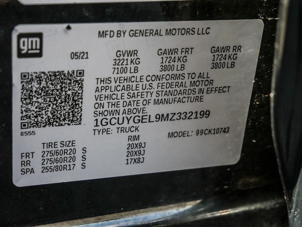 2021 Chevrolet Silverado 1500 LTZ