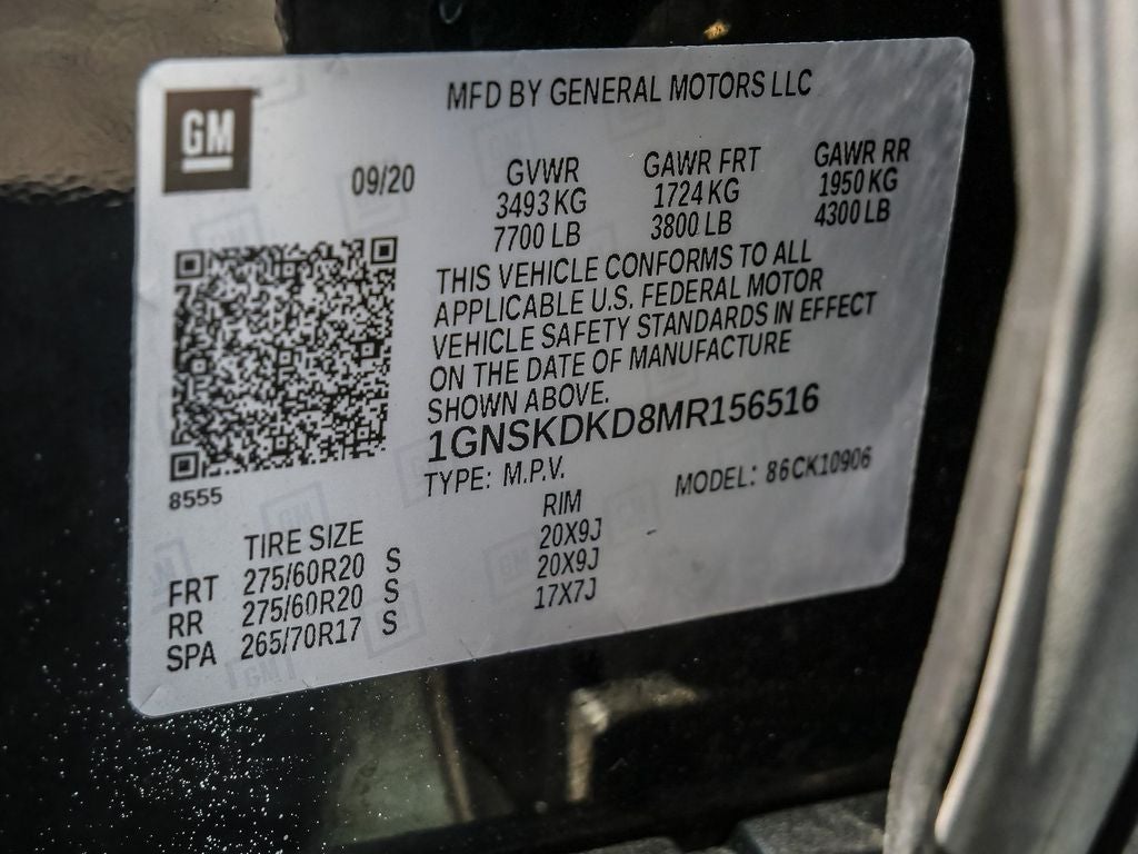 2021 Chevrolet Suburban Z71