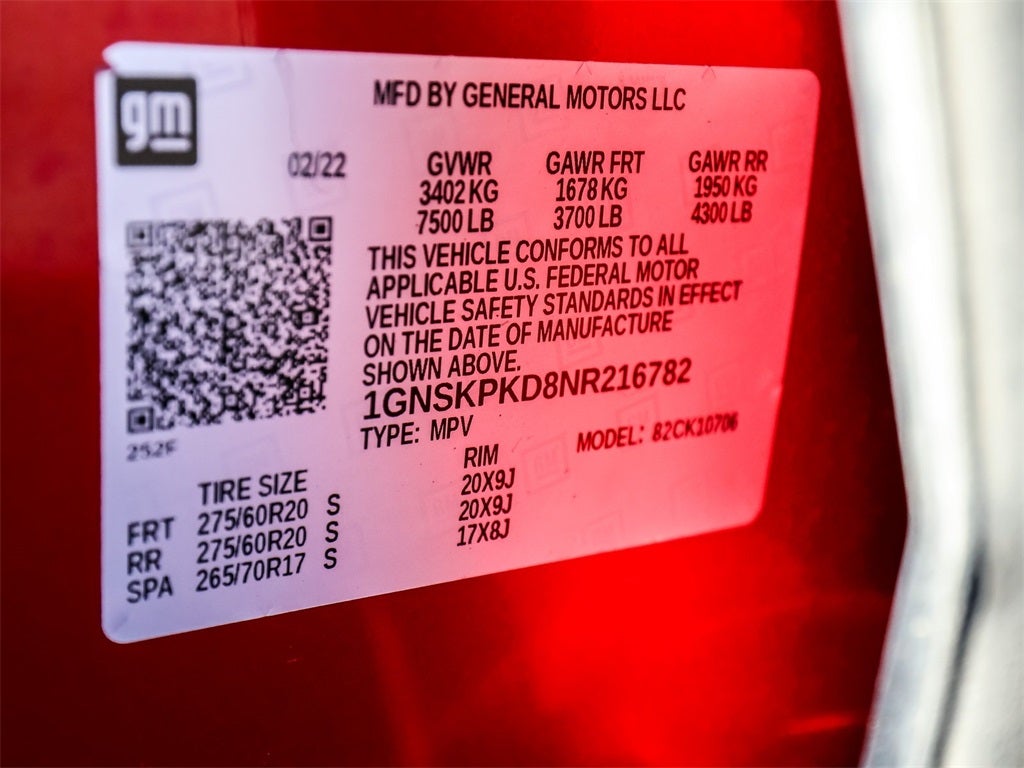 2022 Chevrolet Tahoe Z71