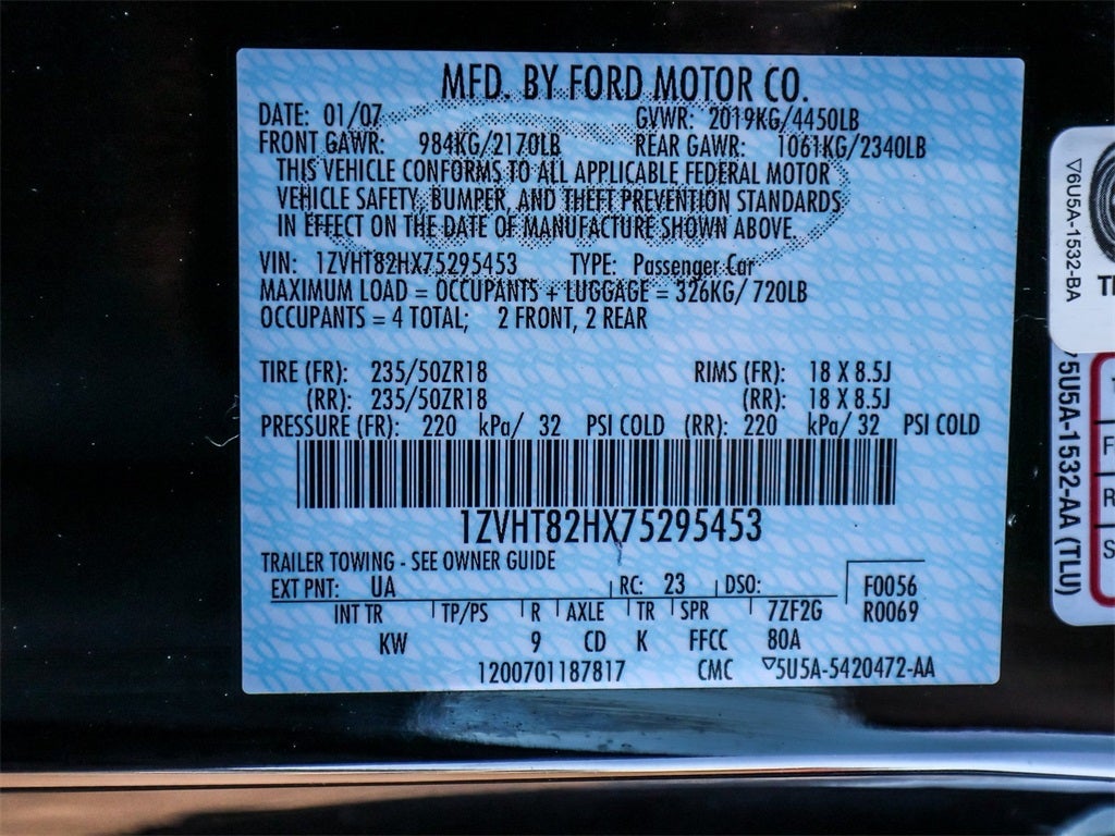 2007 Ford Mustang GT Premium Shelby Signature