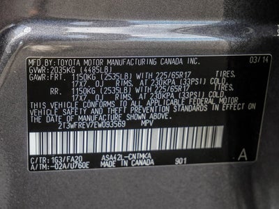 2014 Toyota RAV4 XLE