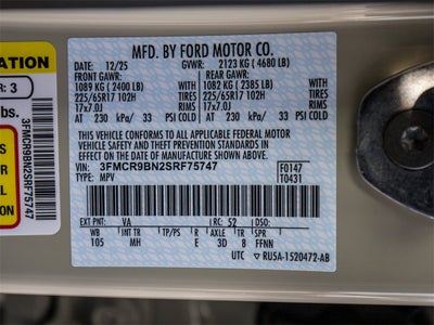 2025 Ford Bronco Sport Big Bend