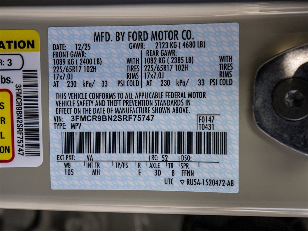 2025 Ford Bronco Sport Big Bend