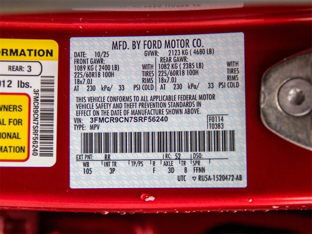 2025 Ford Bronco Sport Outer Banks