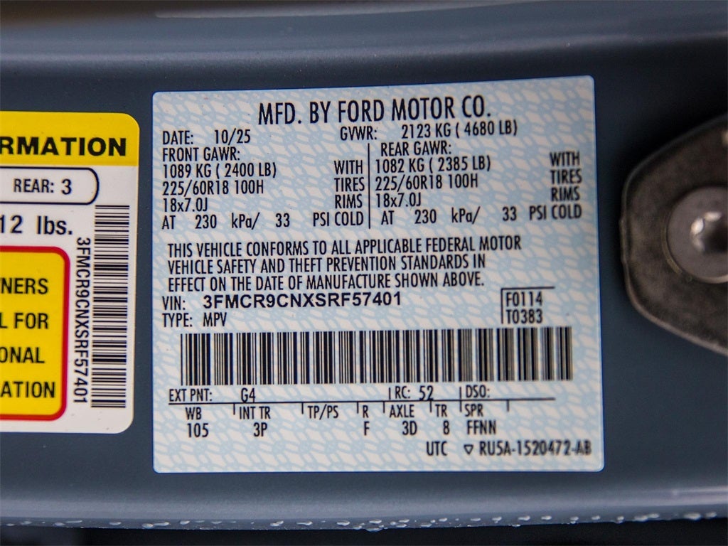 2025 Ford Bronco Sport Outer Banks