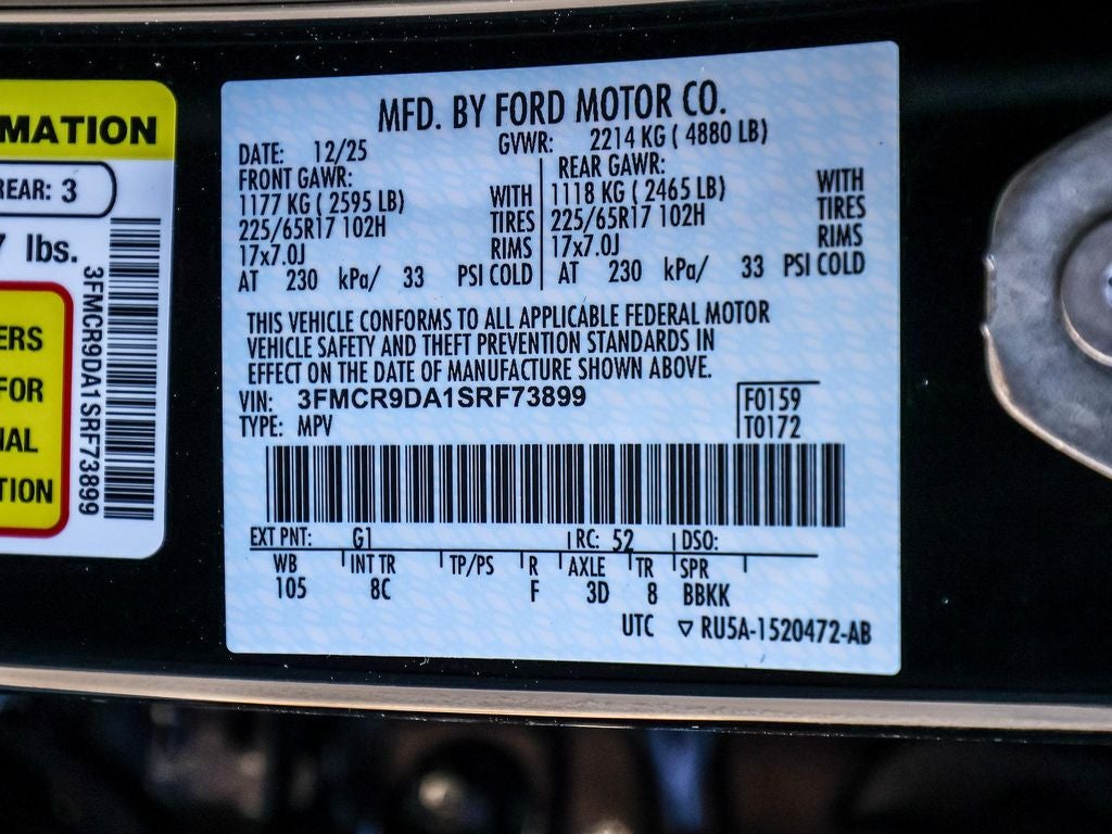 2025 Ford Bronco Sport Badlands