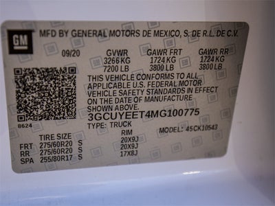 2021 Chevrolet Silverado 1500 RST Z71