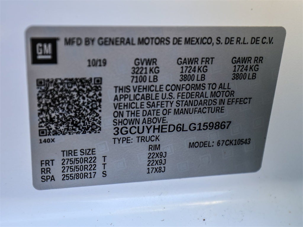 2020 Chevrolet Silverado 1500 High Country