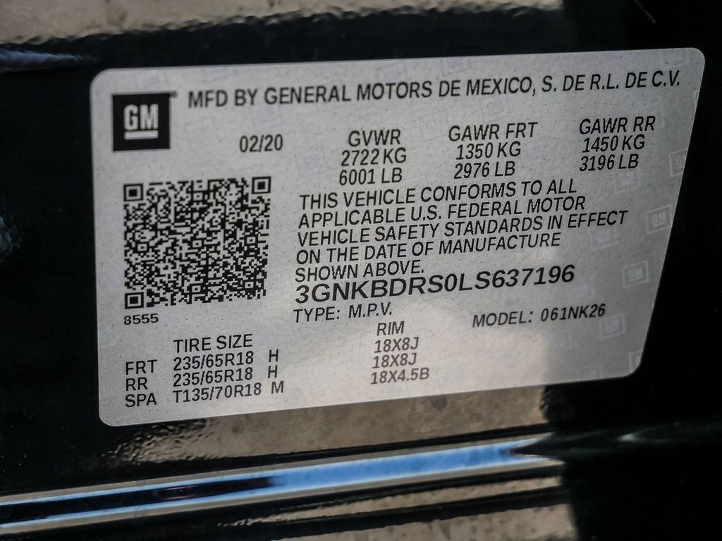 2020 Chevrolet Blazer 3LT