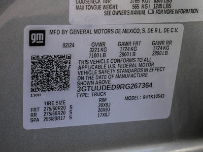 2024 GMC Sierra 1500 SLT