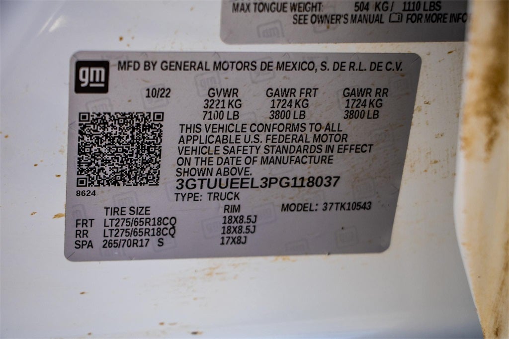 2023 GMC Sierra 1500 AT4 Black Widow Edition