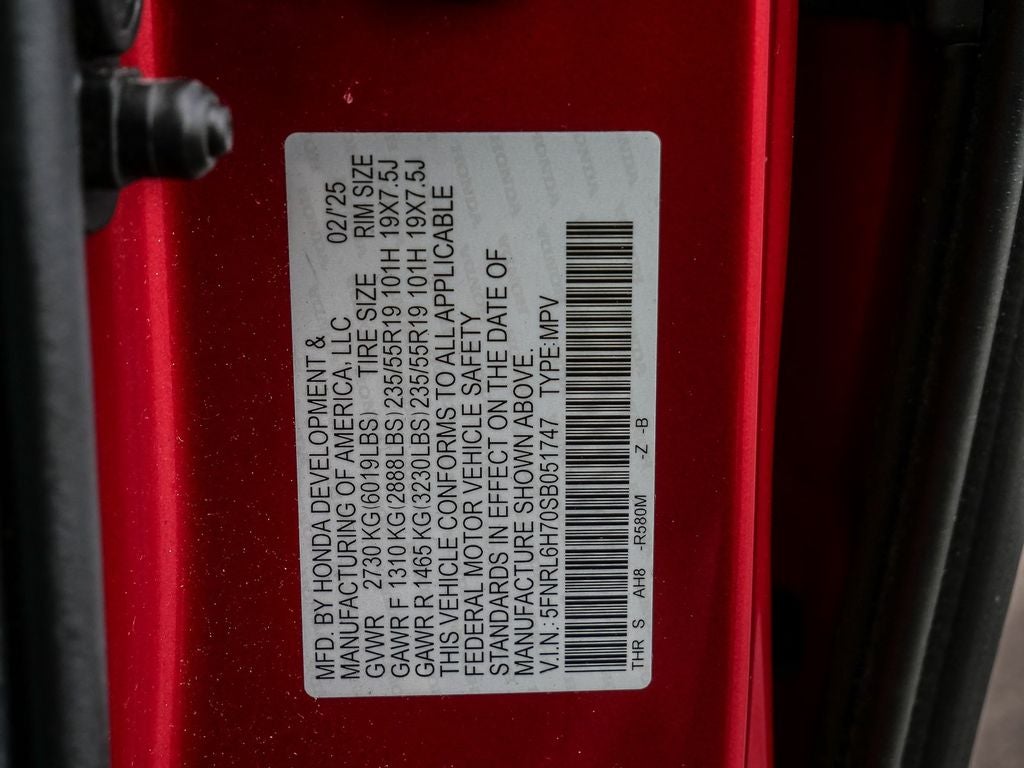 2025 Honda Odyssey Sport-L