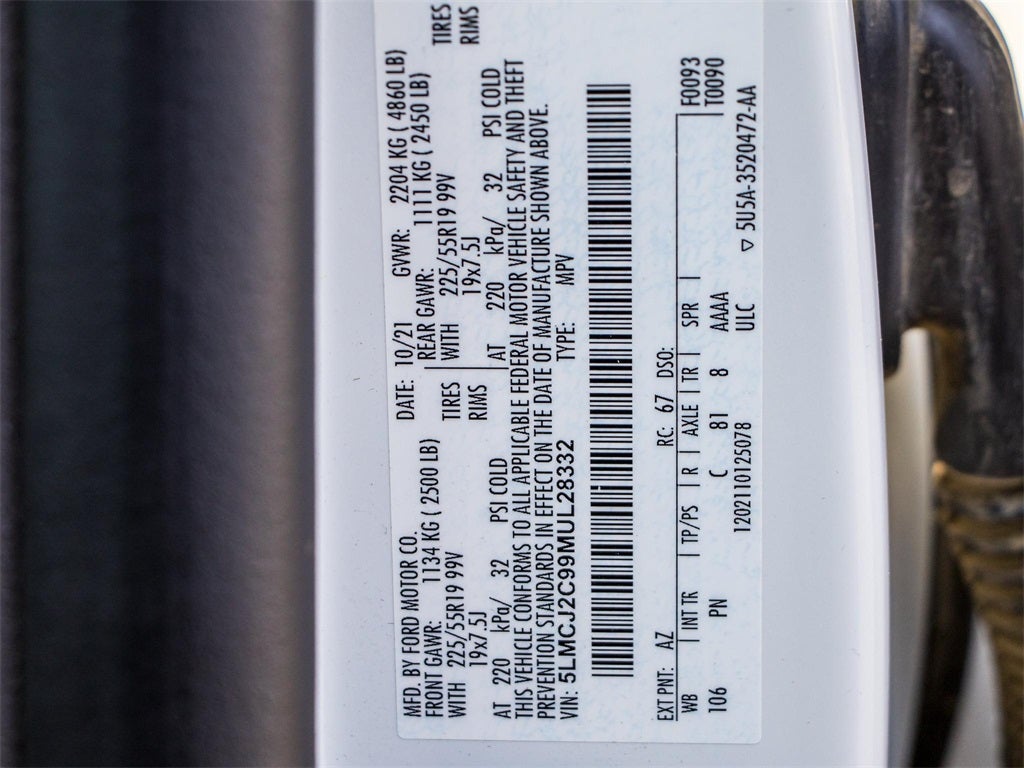 2021 Lincoln Corsair Reserve